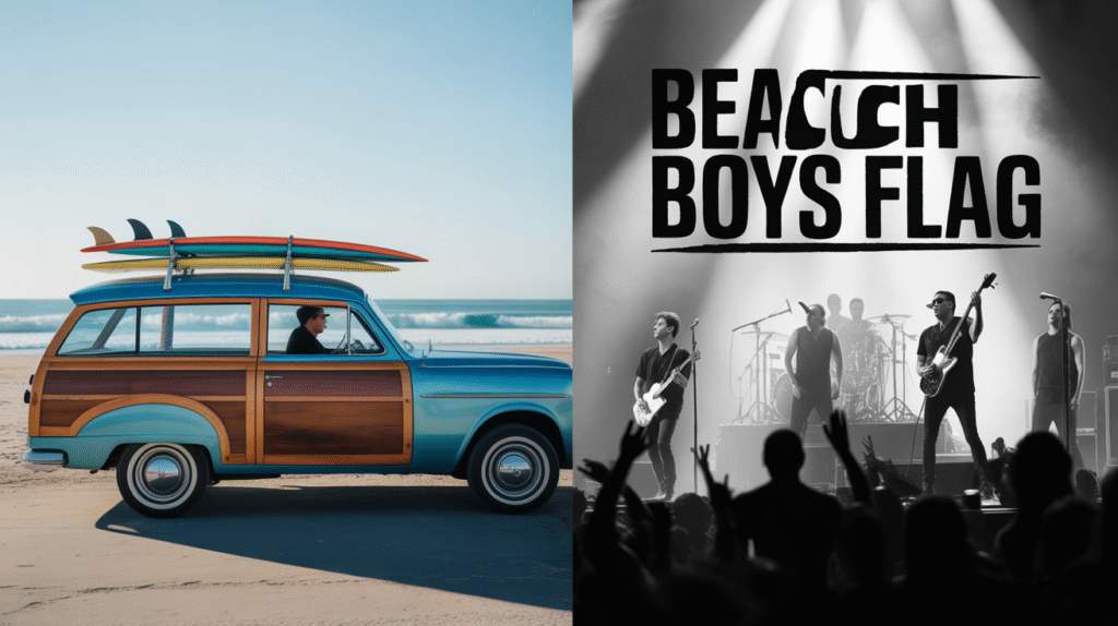 beach boys black flag t-shirt Beach boys black flag t-shirt