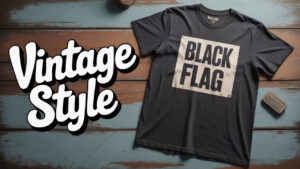 Vintage Black Flag