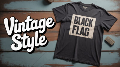Vintage Black Flag