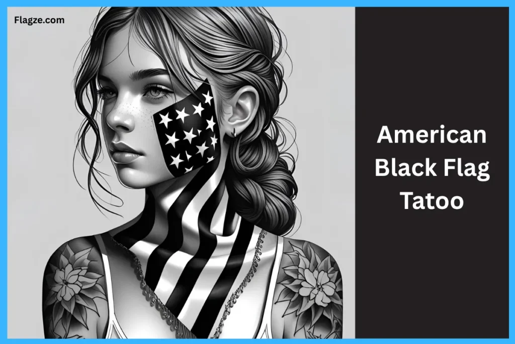 American Black Flag Tatto