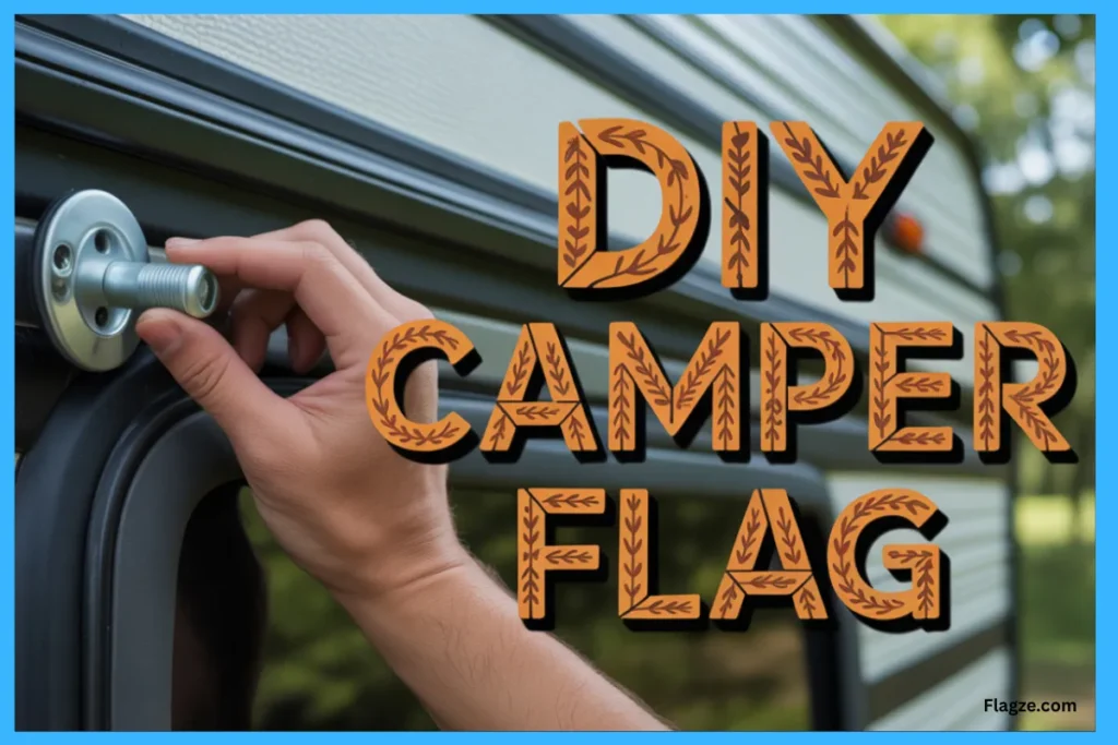 Camper Flag Pole Mount Image