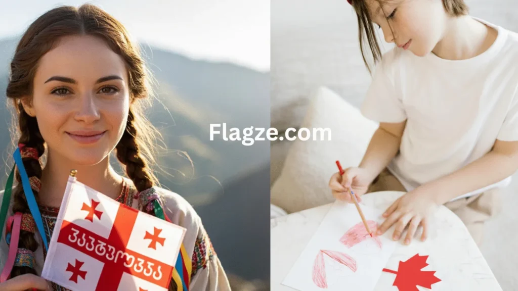 Flagging in culture and social movements in gerogia image